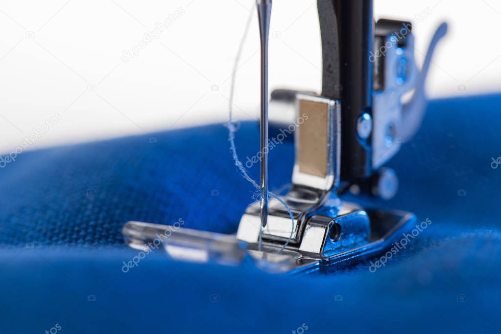 Working sewing machine 