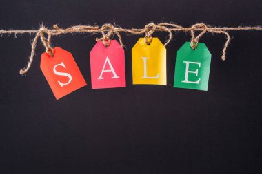 Offer sale tags 