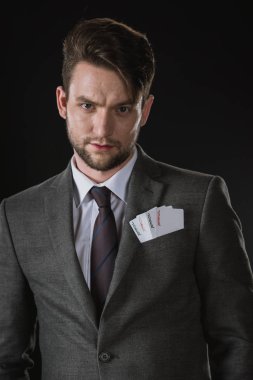 işadamı Joker kart ile