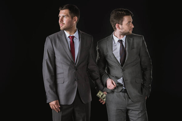 Бизнесмен Подкуп партнера
 