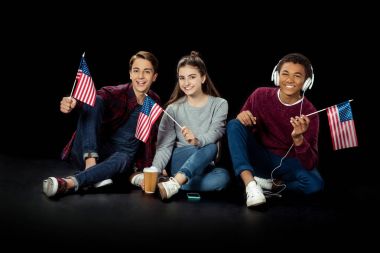 american teenagers clipart