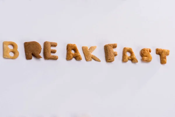 Alphabet Corn Flakes — Stock Photo