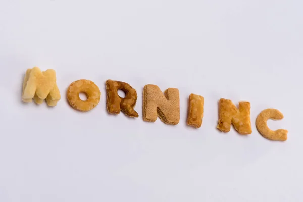 Alphabet Corn Flakes — Stock Photo