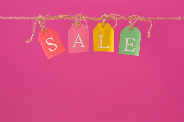 Offer sale tags — Stock Photo