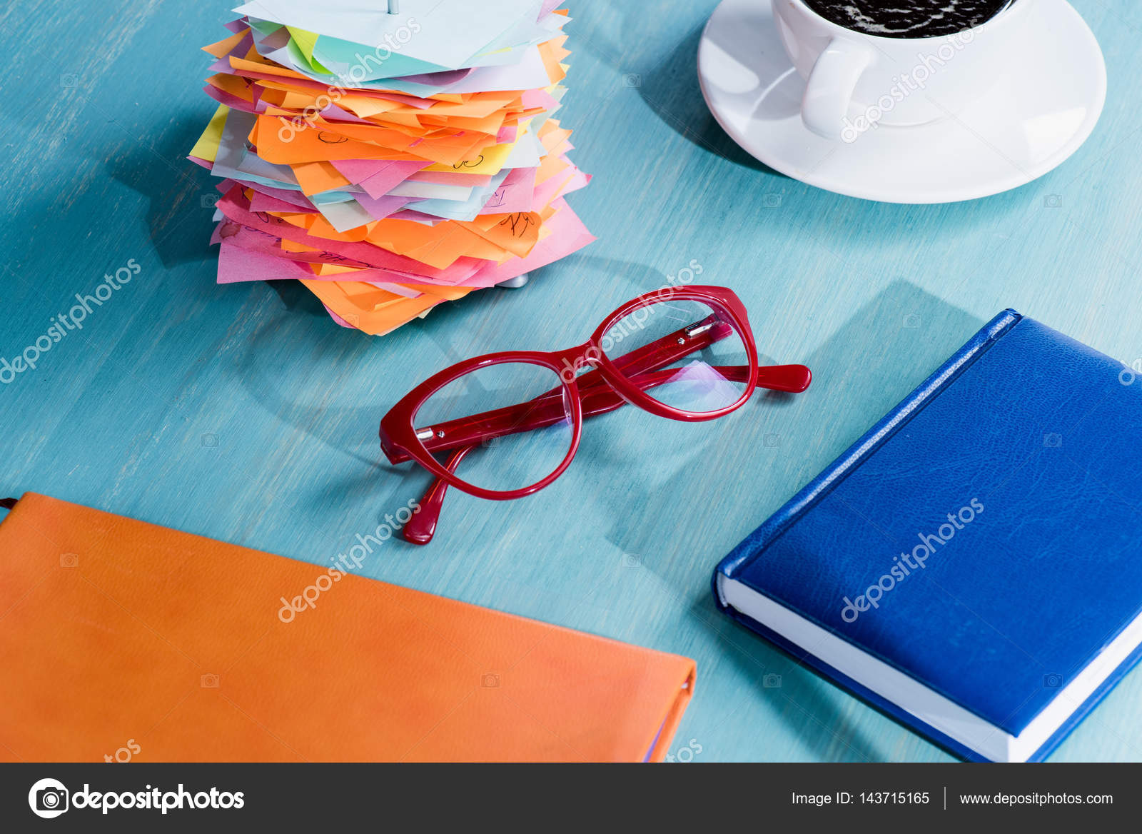 Office supplies at workplace — Stock Photo © AndrewTovstyzhenko 143715165