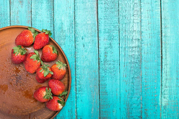 Fresh red strawberries — Stock Photo, Image