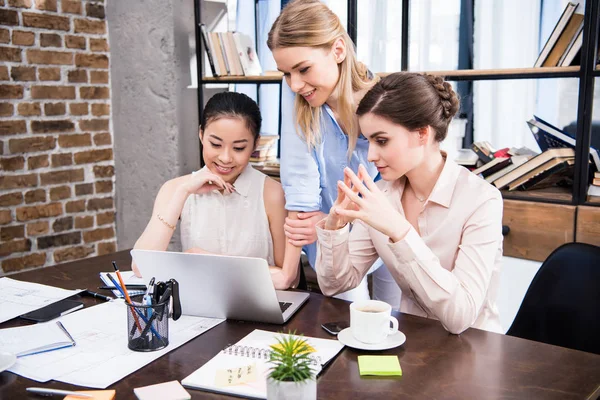 Young businesswomen at workplace Stock Image