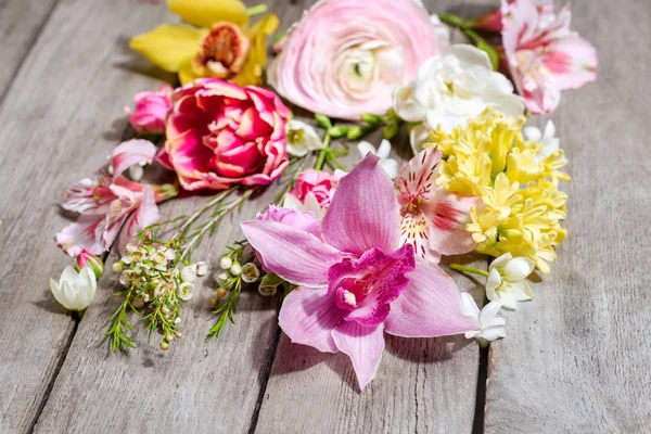 Hermosas flores en flor - foto de stock