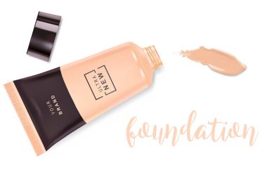 Kozmetik plastik tüp. Temel krem kabı beyaz arka planda izole edilmiş ve lekeli lekeler beyaz arka planda izole edilmiş. Güzellik makyaj ürünü paketi, vektör illüstrasyonu.