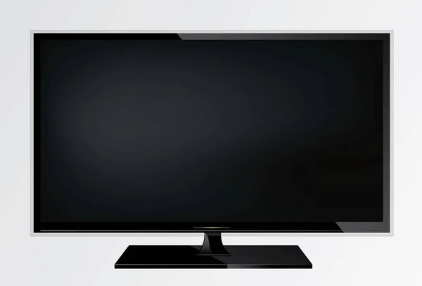 Plasma lcd moderner tv-Bildschirm — Stockvektor