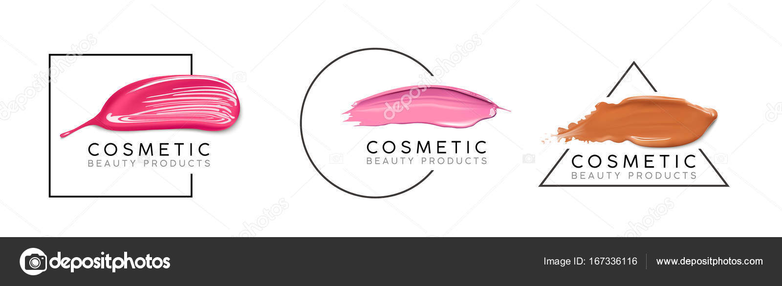 Makeup Design Template With Place For
