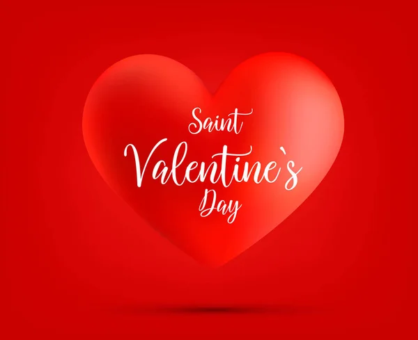 Valentine s dag concept. Vectorillustratie. 3D-kleurrijke harten met dunne vierkante frame. Leuke liefde banner of wenskaart. Plaats voor uw tekst — Stockvector