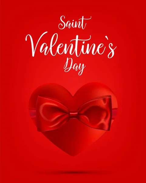 Valentine s dag concept. Vectorillustratie. 3D-kleurrijke harten met dunne vierkante frame. Leuke liefde banner of wenskaart. Plaats voor uw tekst — Stockvector
