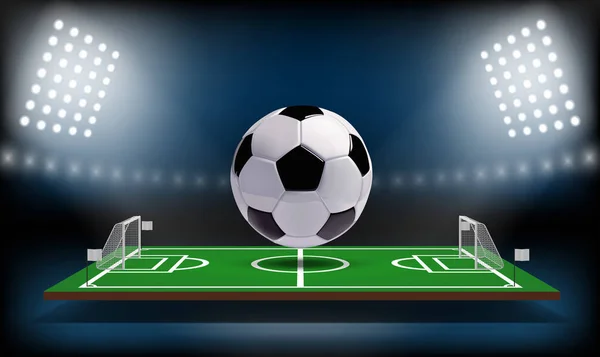 Futebol online futebol ao vivo bola de futebol e um campo de futebol  isométrico tradução de jogos de futebol online