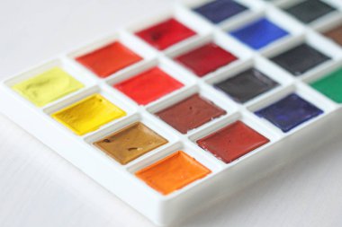 Suluboya, çizim için fırçalar. Hobiler ve yaratıcılık