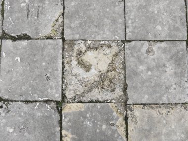 Gri arka plan. Eski kiremit ve tuğla gri arka plan.