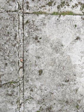 Eski kiremit ve tuğla gri arka plan.