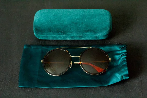 Moscou Russie Mai 2020 Les Lunettes Soleil Gucci Sont Une — Photo