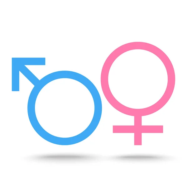 Gender-Symbole — Stockvektor