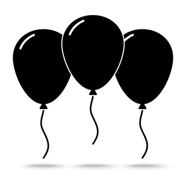 balon simgesi vektörü