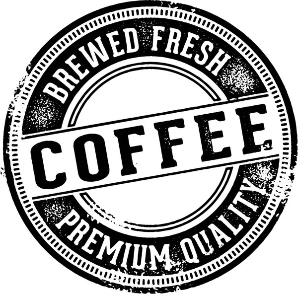 Vintage Style Coffee Stamp — Stock Vector © daveh900 11965060