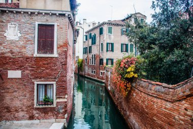 Su kanalı İtalya Venedik şehir