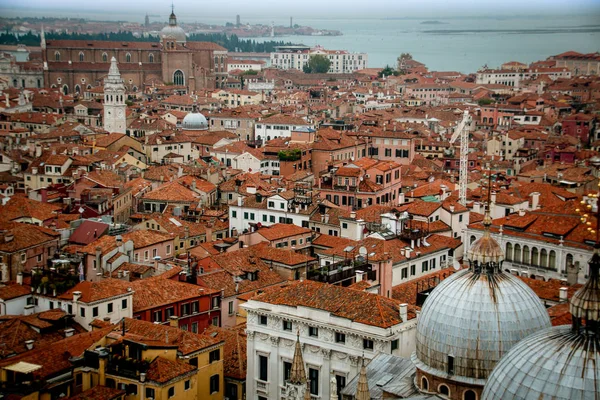 Θέα στη Βενετία από τον Πύργο του ρολογιού, Ιταλία — Φωτογραφία Αρχείου