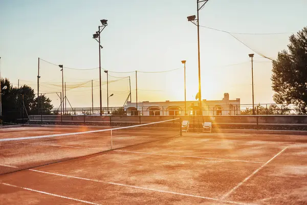 Court de tennis vide — Photo
