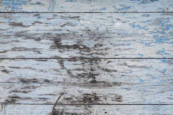 Detail of old wooden painted surface with a lot of cracks , texture — Stock Photo, Image