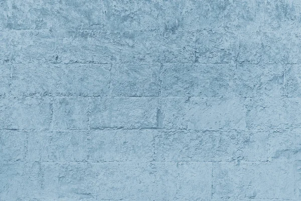 Muro di mattoni intonacato, mattoni di grandi dimensioni, tonificazione del colore, superficie — Foto Stock
