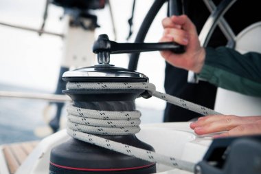 Denizci çekerek ip, açık hava etkinlikleri, yelkenli spor yarış