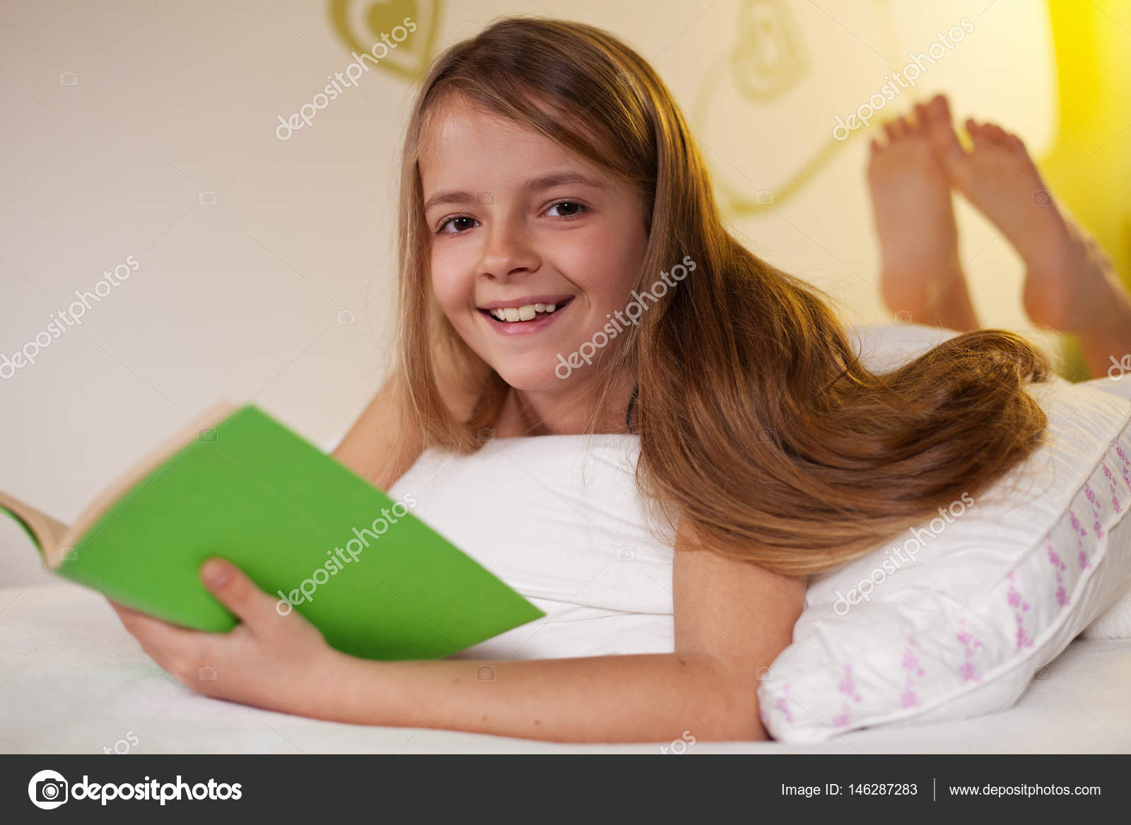Young Girl Reading Young Girl Reading