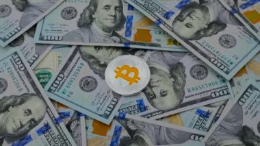 Birçok Usd ile gümüş bitcoin