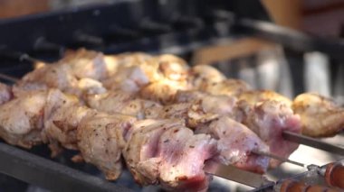 Barbekü et yanıyor