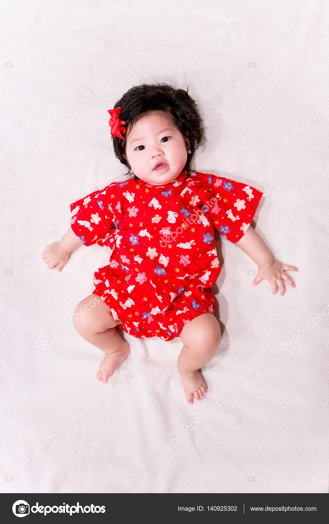 Cute Asian Chinese baby girl Stock Photo by ©hollanddog@gmail.com 140925302