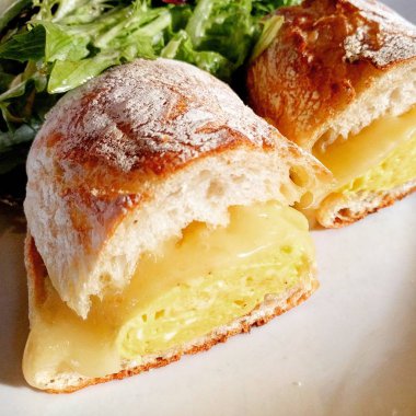 Yumurta sandviç Brunch