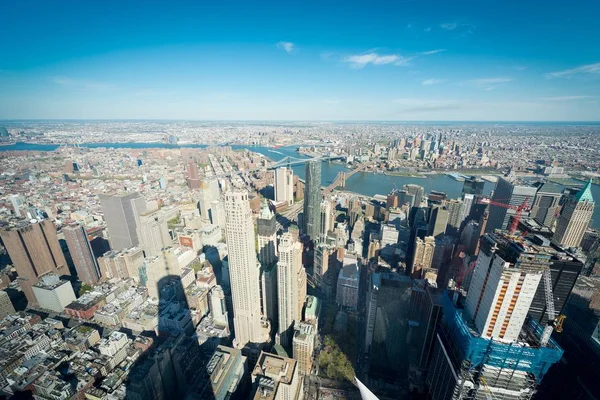 New York Arial weergave — Stockfoto