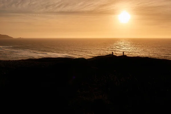 Körfez bölgesi günbatımı — Stok fotoğraf