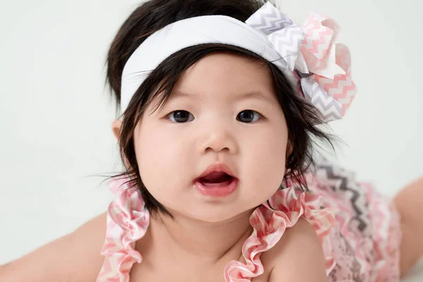 Roztomilá japonská baby girl — Stock fotografie