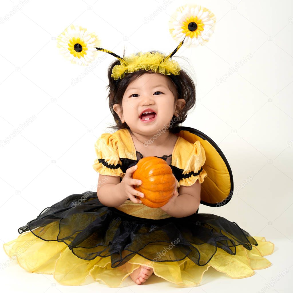 Baby Bee ready for Halloween