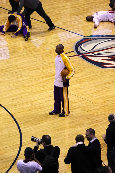 Kobe Bryant nella partita contro i New Jersey Nets — Foto Stock