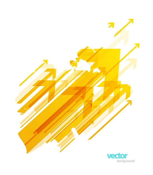 Astratto giallo frecce sfondo carta da parati . — Vettoriale Stock