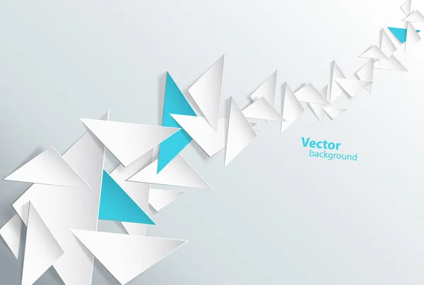 Készítette: háromszögek absztrakt háttér. — Stock Vector