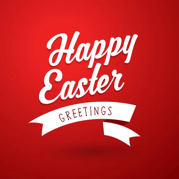 Boldog húsvéti ünnep üdvözlőkártya sablon. — Stock Vector