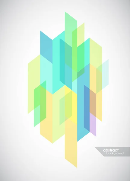 Fond coloré abstrait avec différentes rayures . — Image vectorielle