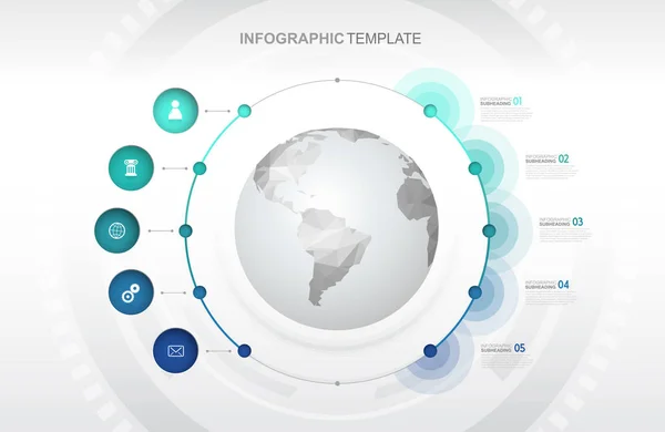 Infographic opstarten mijlpalen tijd regelsjabloon vector. — Stockvector