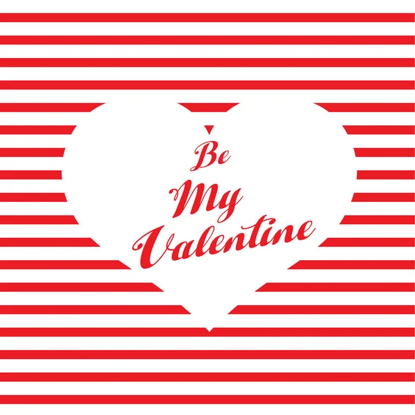 Gelukkige Valentijnsdag vector illustratie. — Stockvector