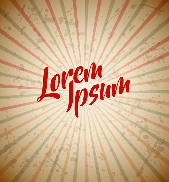 Arka plan ile senin kendi metin için yer.