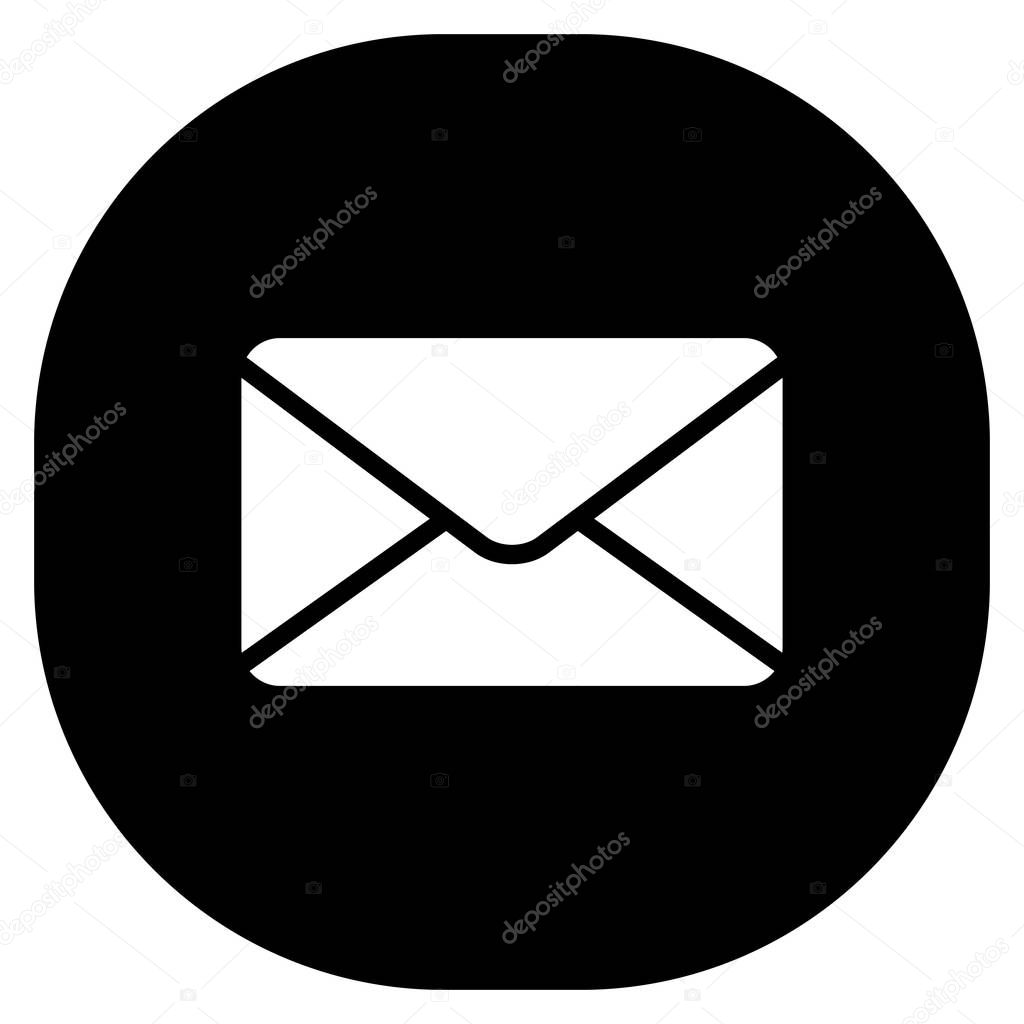 Modern black Email web Icon — Stock Vector © bigxteq #168222428