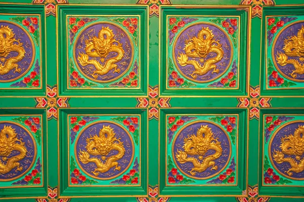 the Chinese tiles
